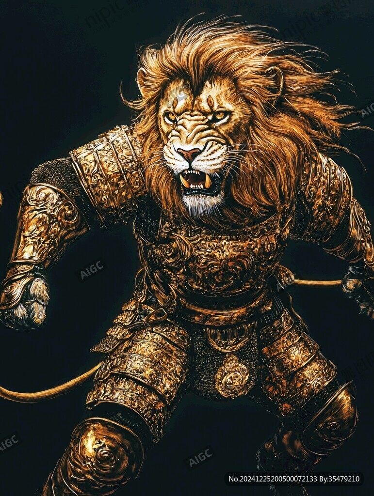 金獅雄獅猛獅天獅