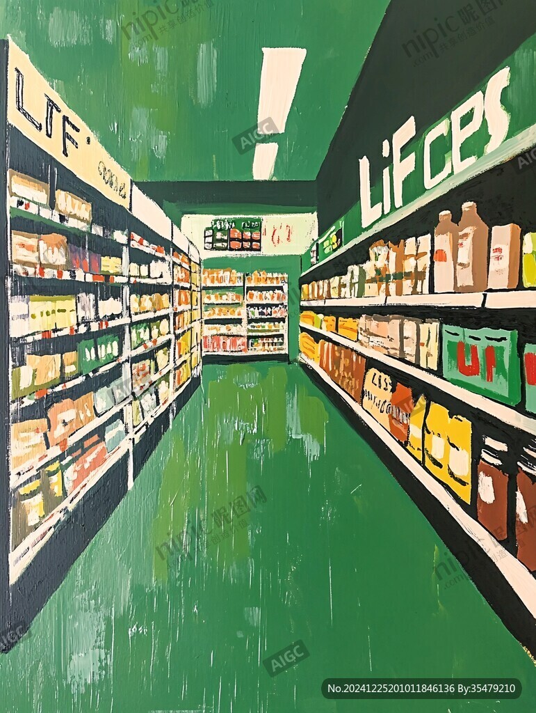 生活超市便利店軟裝