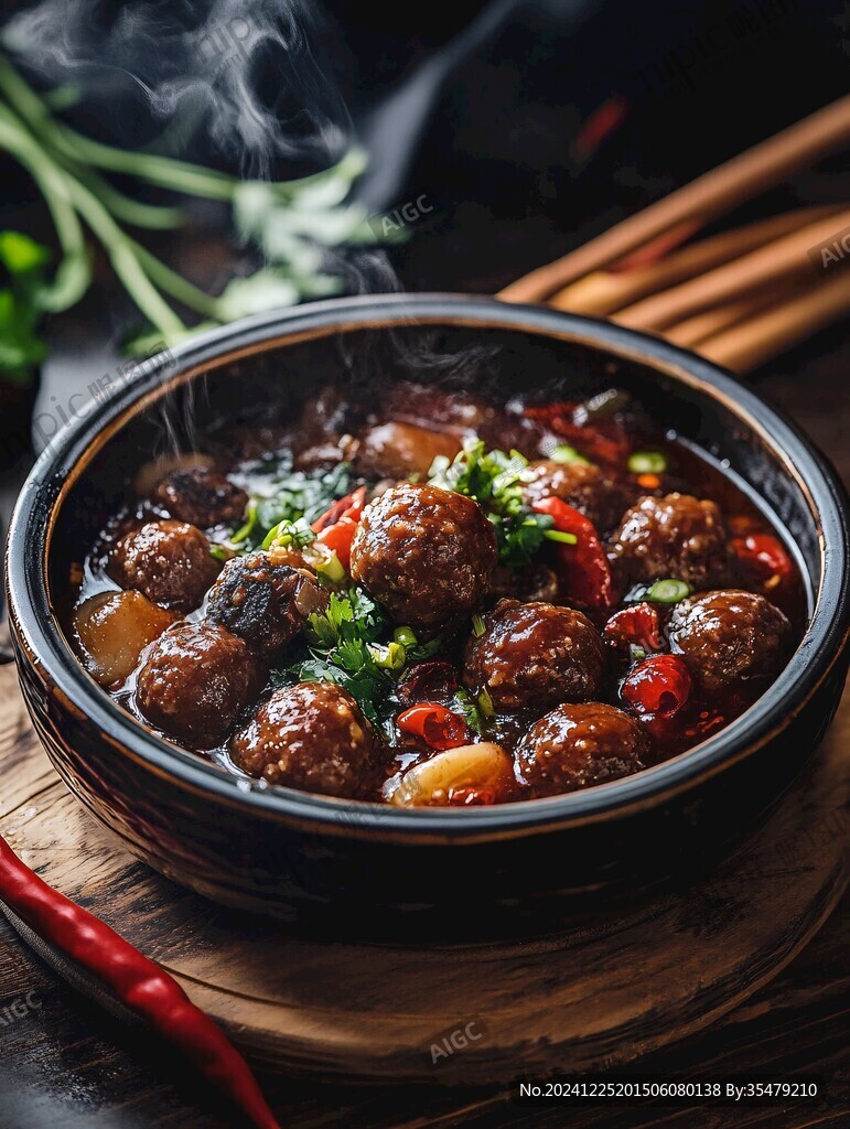 紅燜肉丸