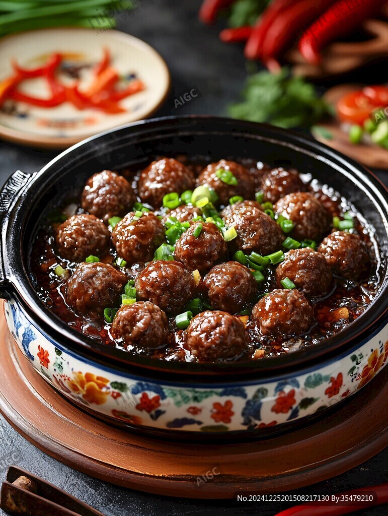 牛肉丸煲