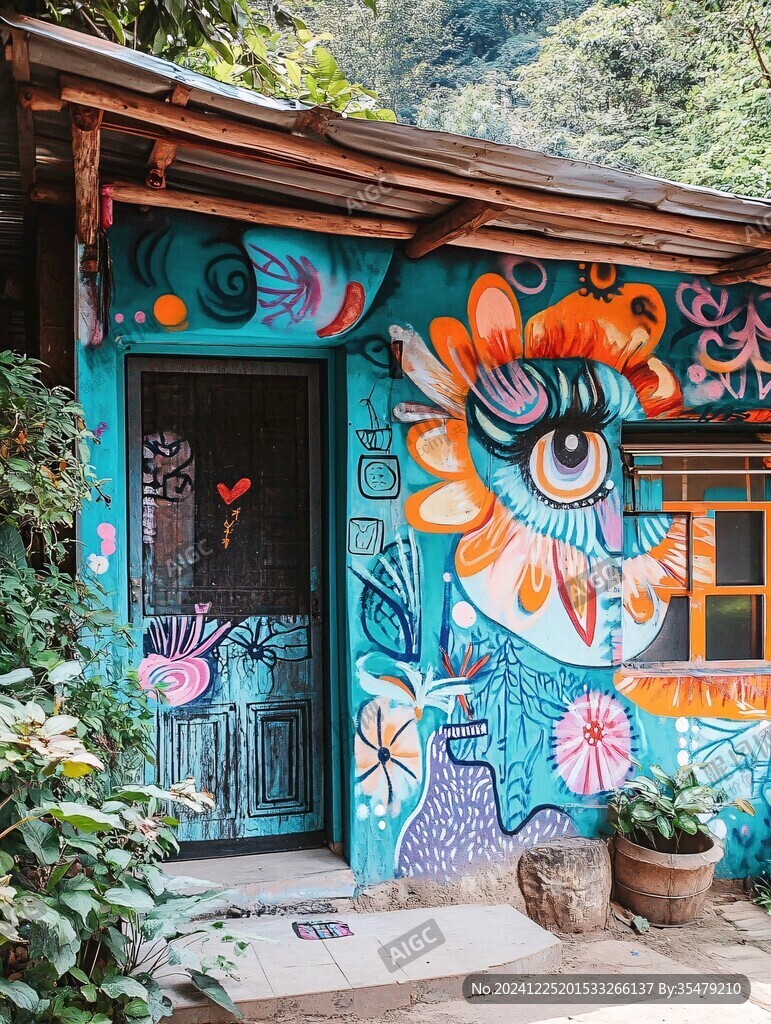 梨花洞壁畫(huà)村建筑