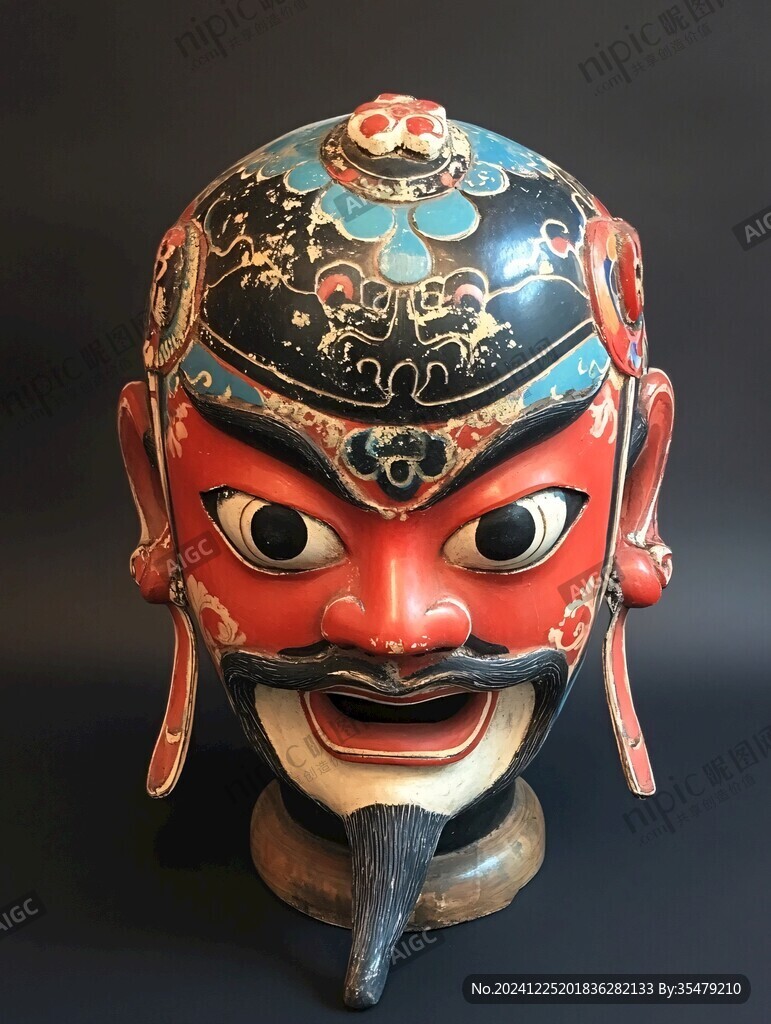 花臉面具川劇工藝品