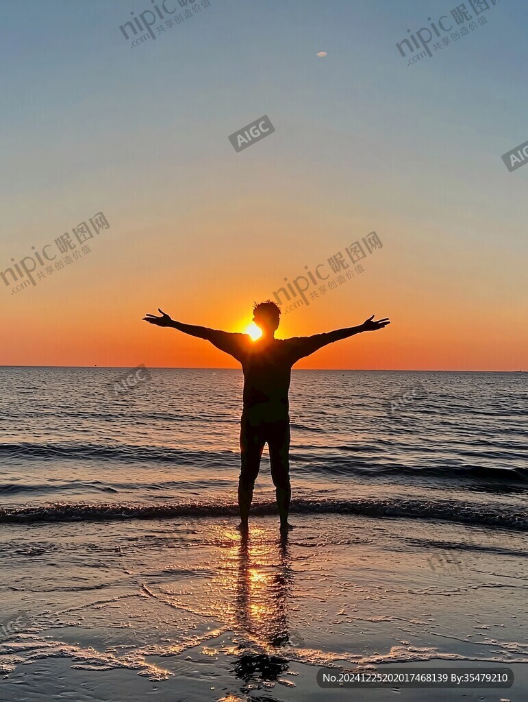 手托太陽實拍