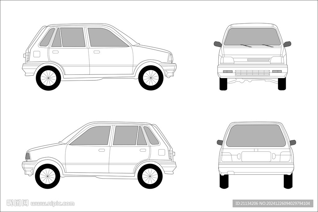 小轎車
