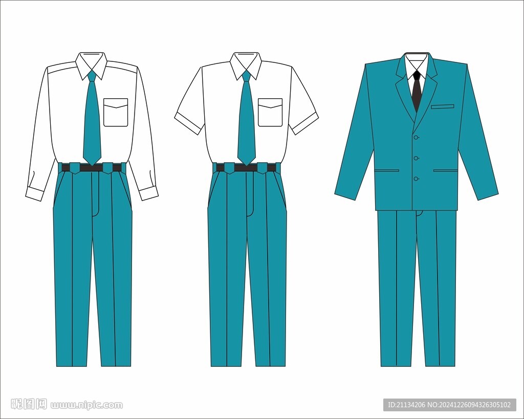 男士制服