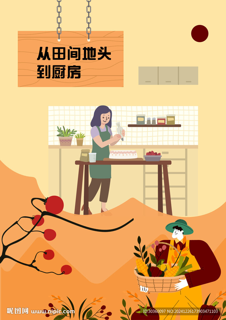 從田間地頭到廚房海報