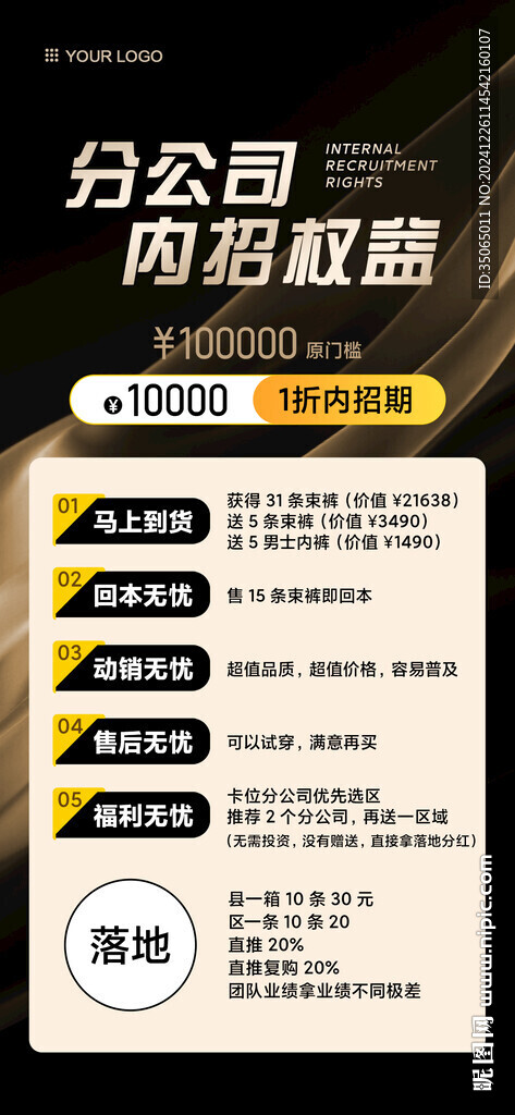 醫美招商海報