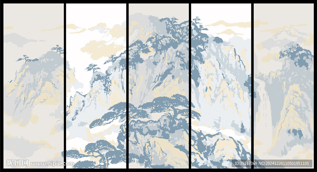 寫意山水畫