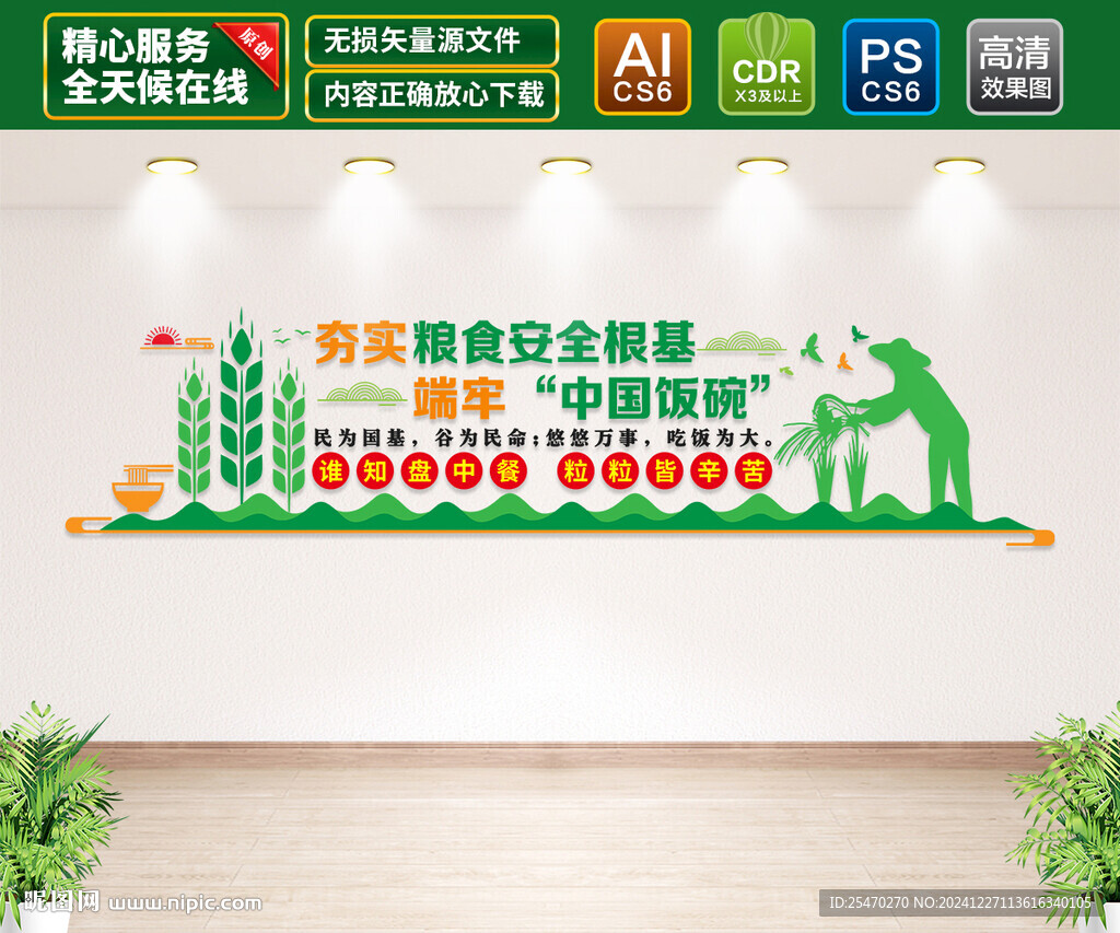 糧食安全文化墻