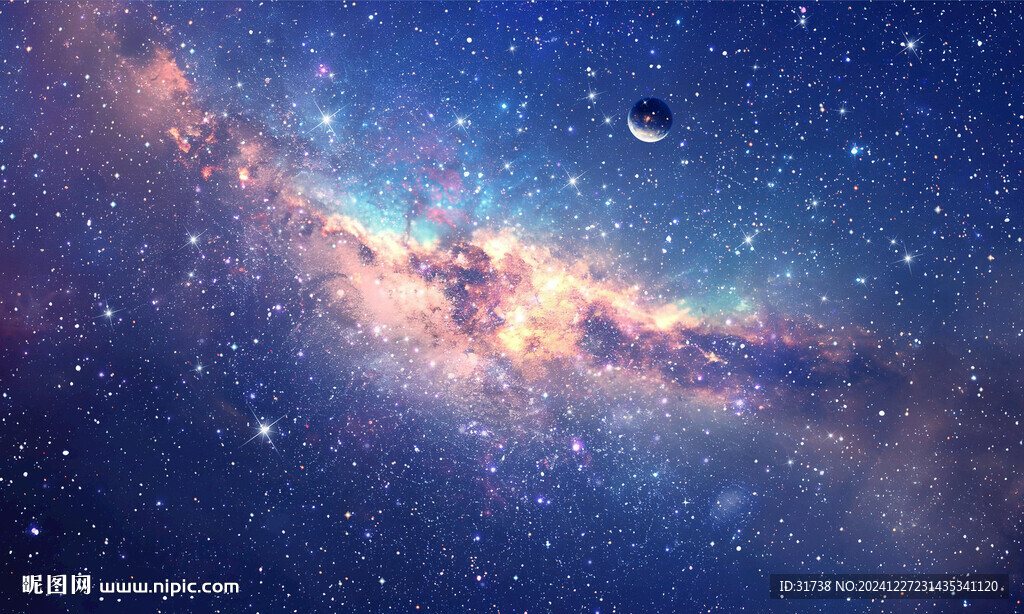 星空軟膜天花背景