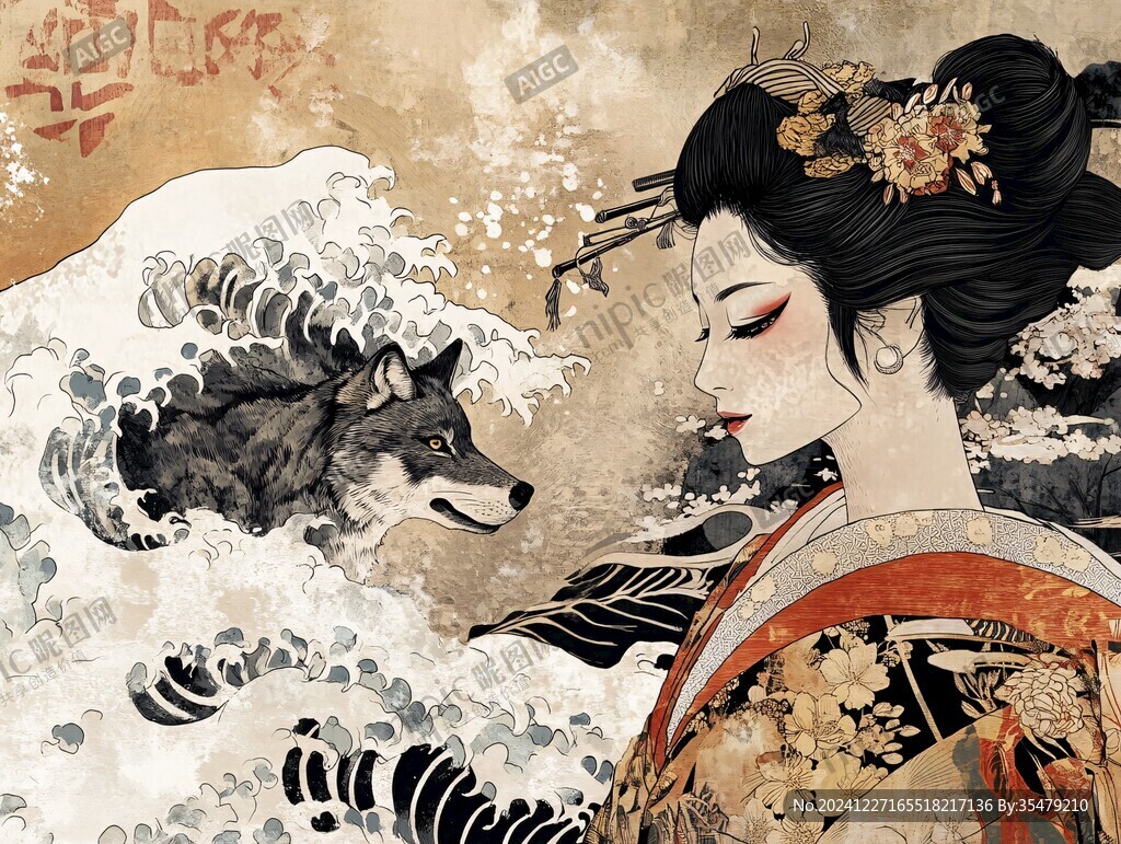 日本浮世繪風格