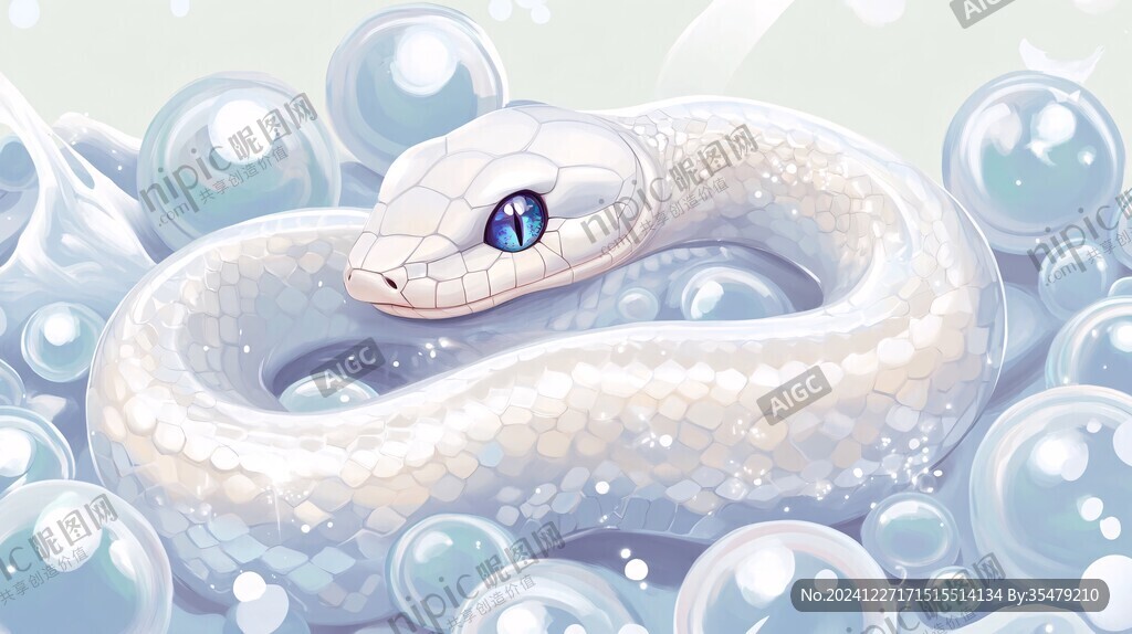 蛇合集插畫