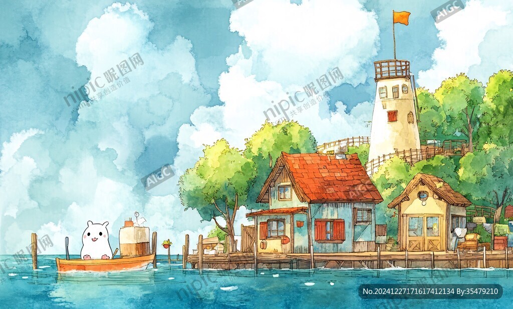 鼓浪嶼插畫