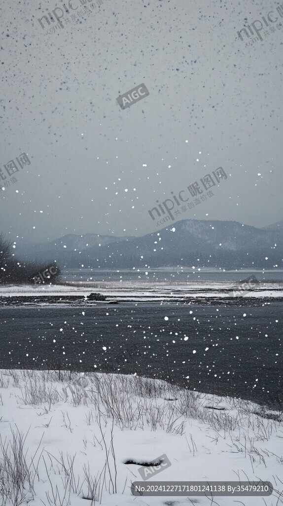滿天星雪地