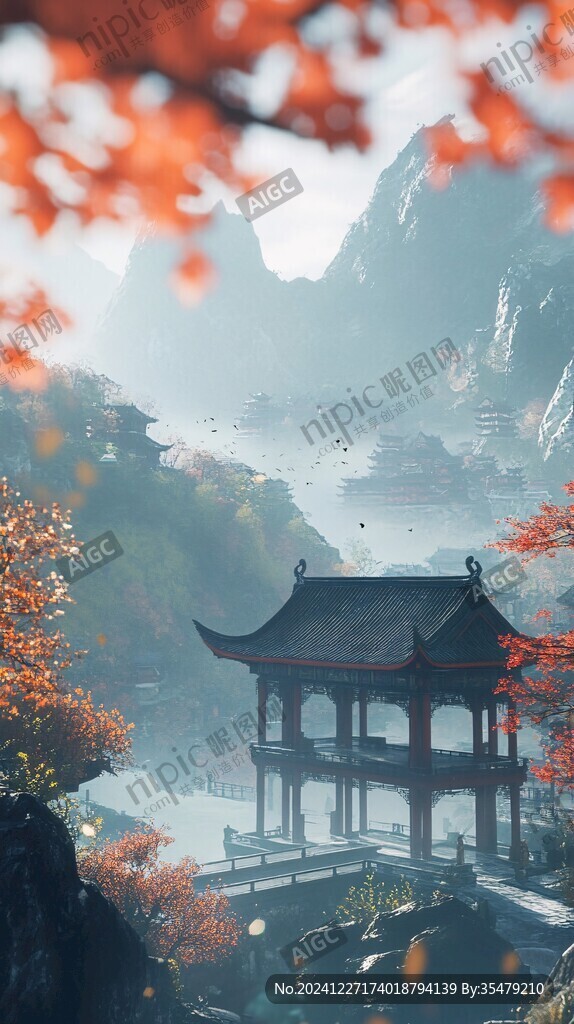 古亭秋色