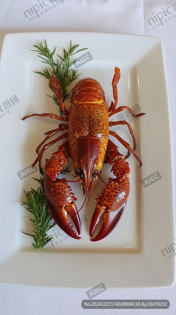 澳式龍蝦素材