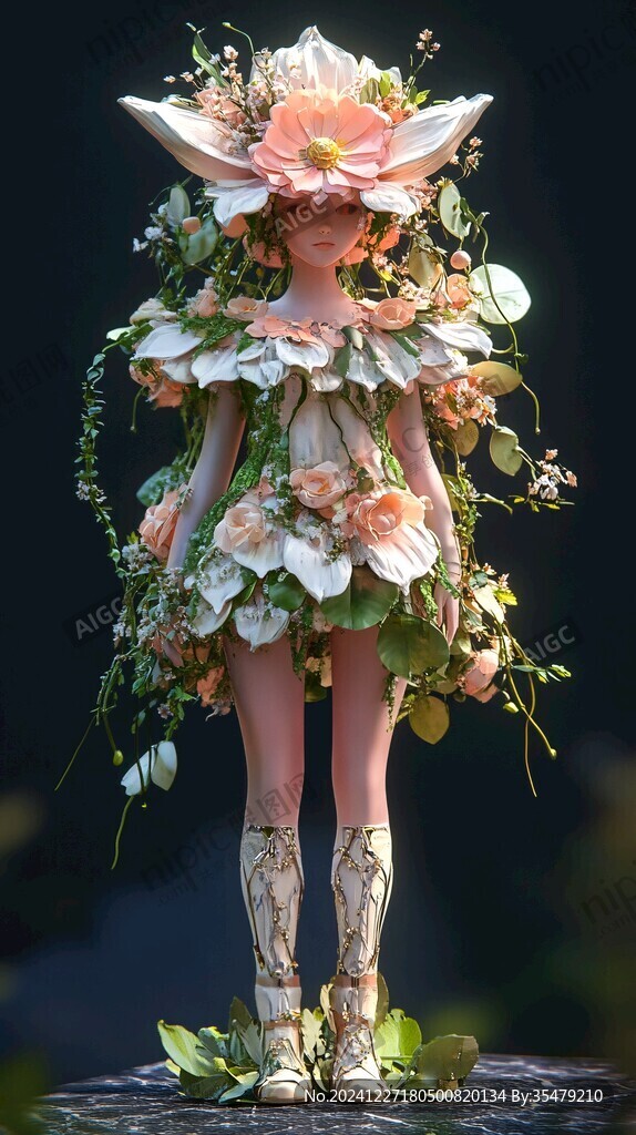 花卉擬人形象