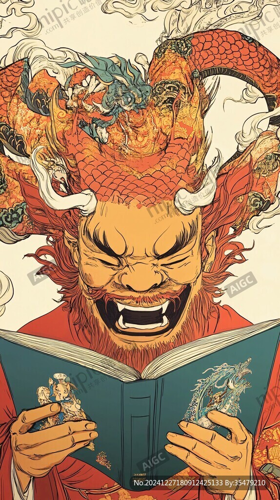 龍年文創(chuàng)插畫