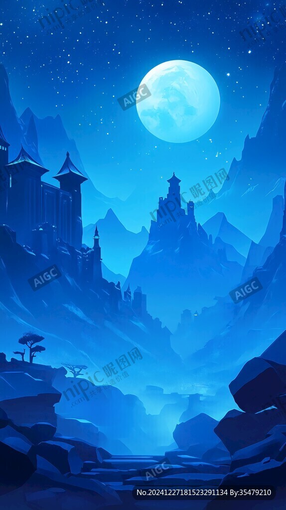 玄幻夜景