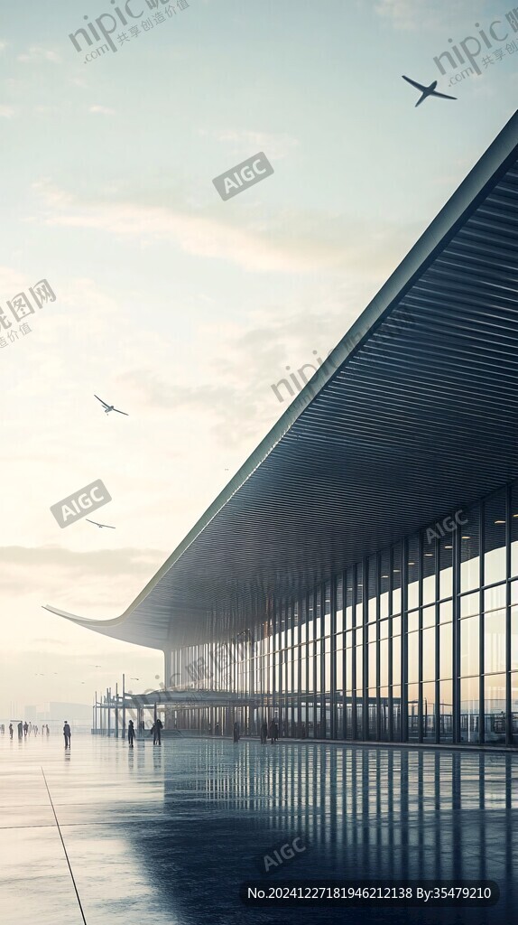 航站樓建筑外景