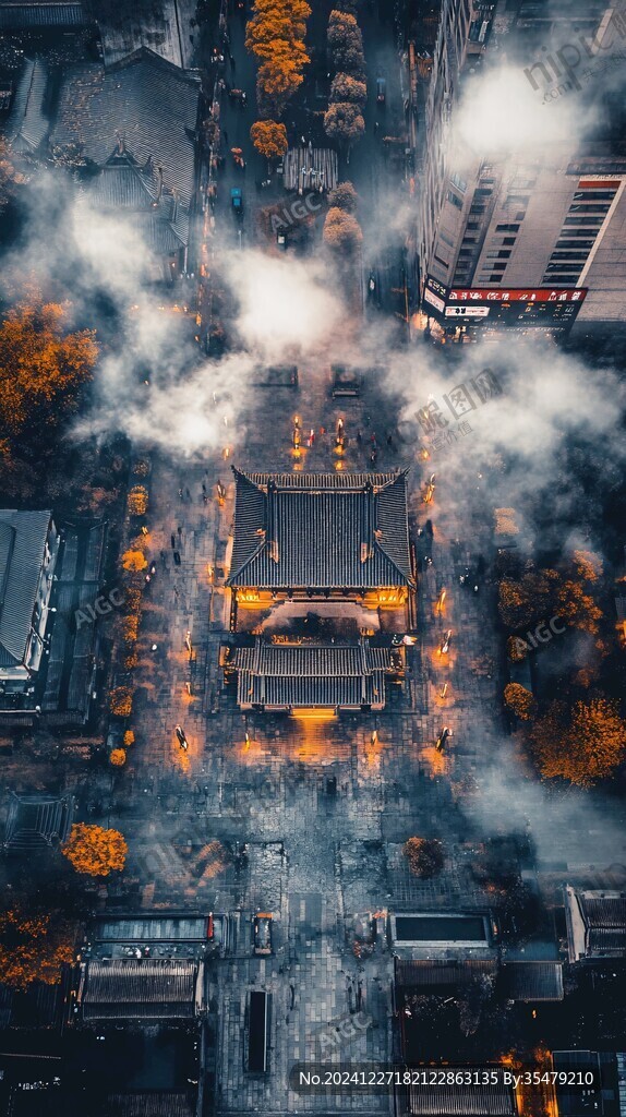 航拍川大