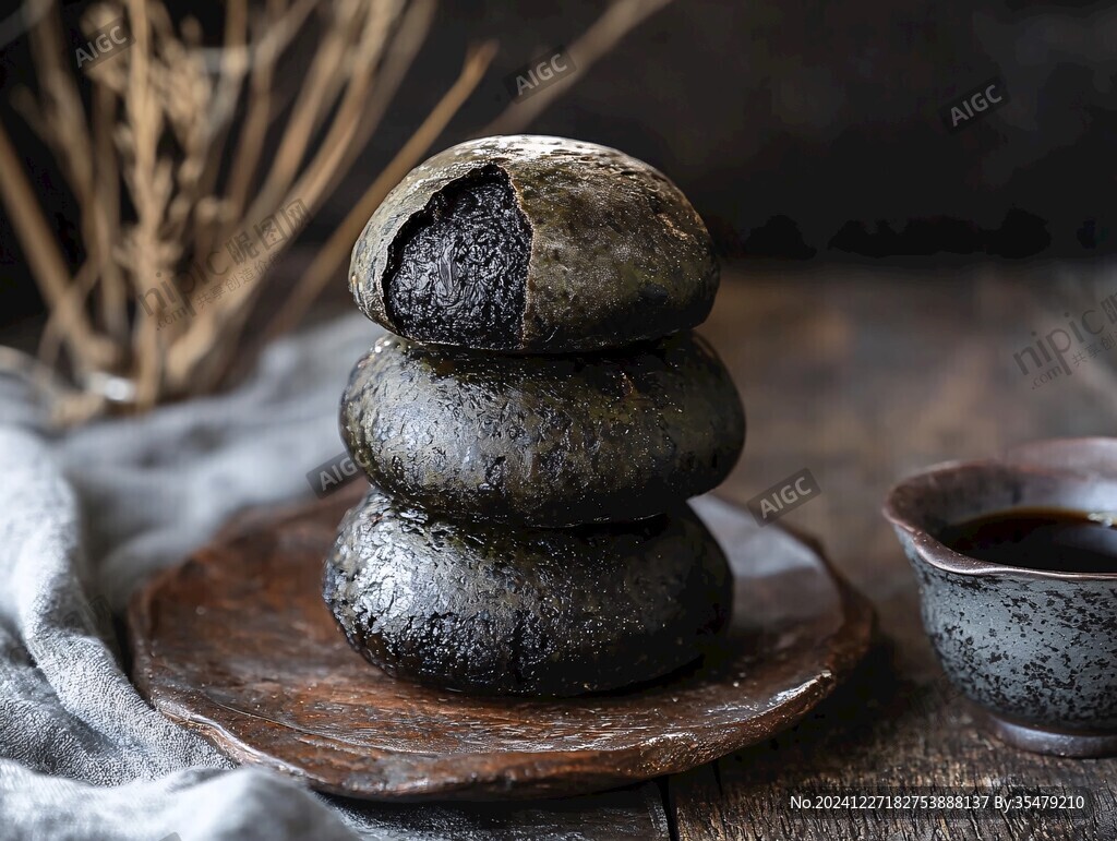 黑饅頭