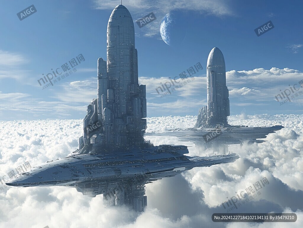 幻想的外星建筑