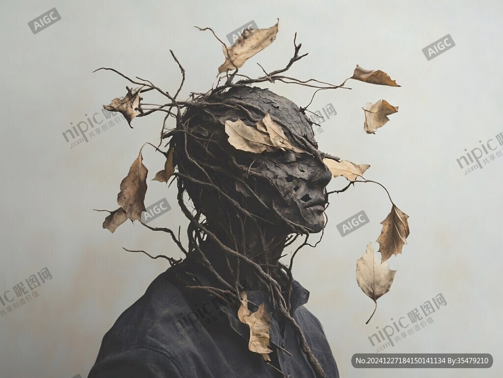 殘葉雕塑