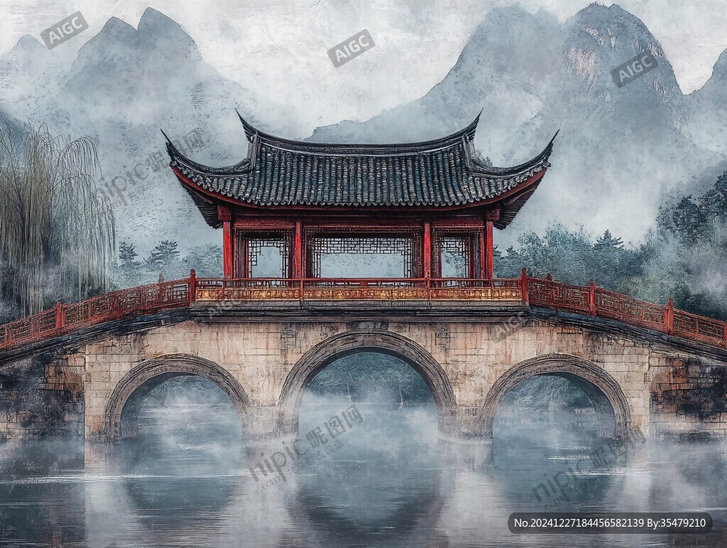 鵝泉廊橋