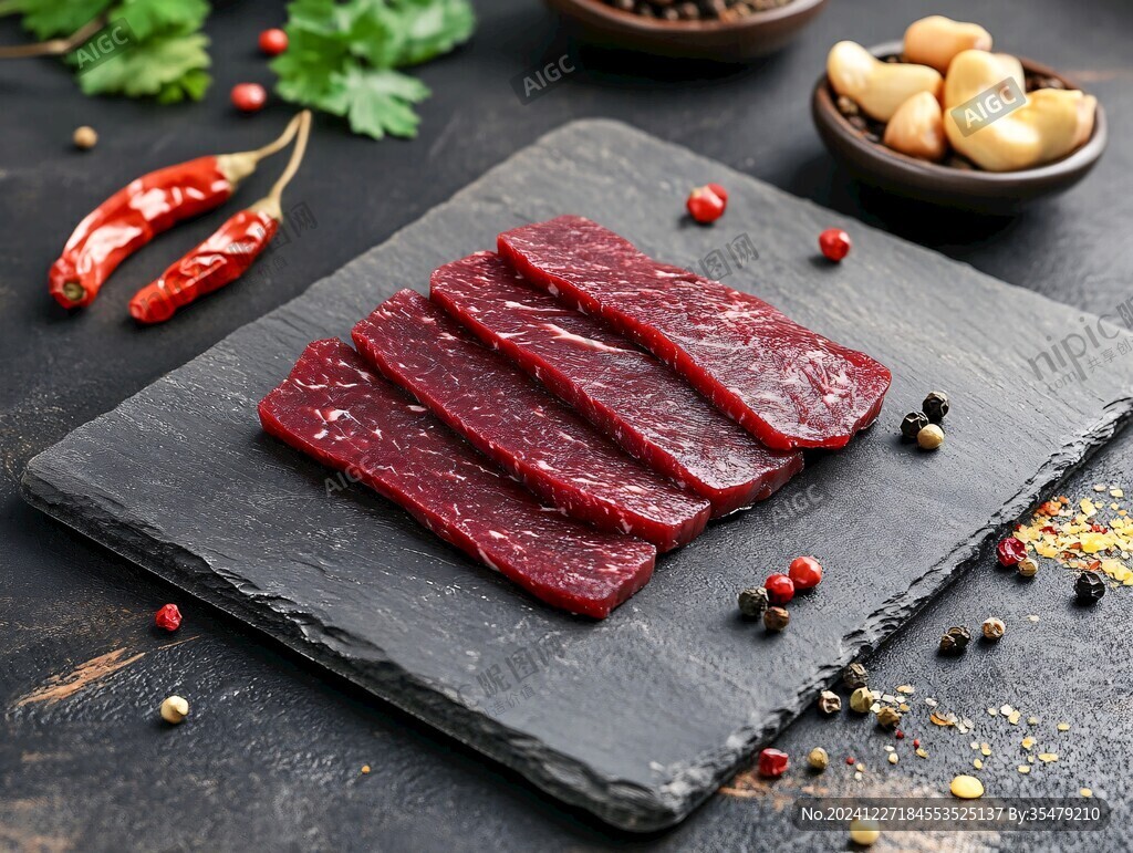 泡椒牛肉食材
