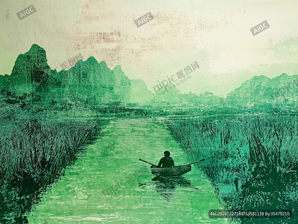 漓江墻畫