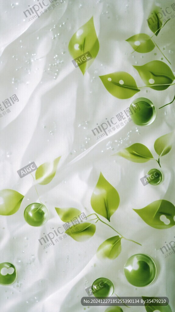 創(chuàng)意綠葉背景環(huán)保綠葉