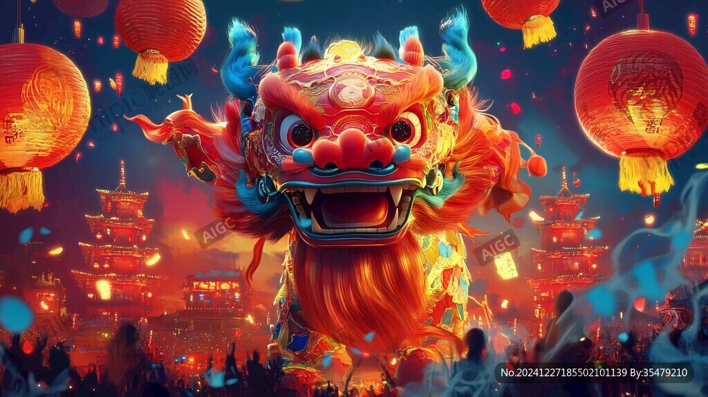 舞龍舞獅壁紙