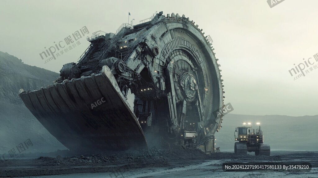 巨型翻斗車