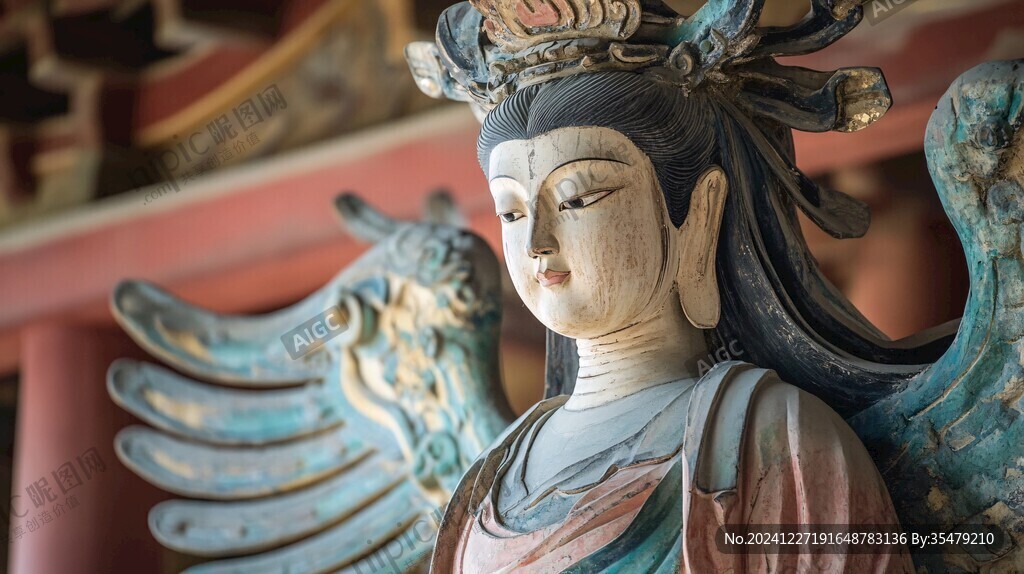 天女像