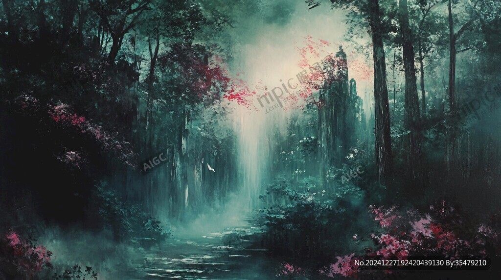 唯美夢幻森林