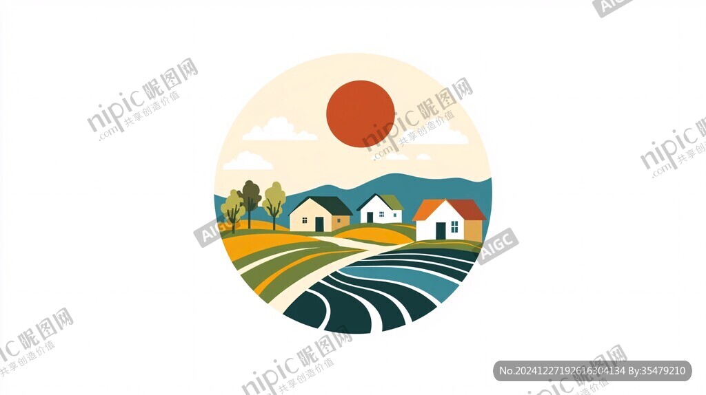 鄉(xiāng)間logo設計