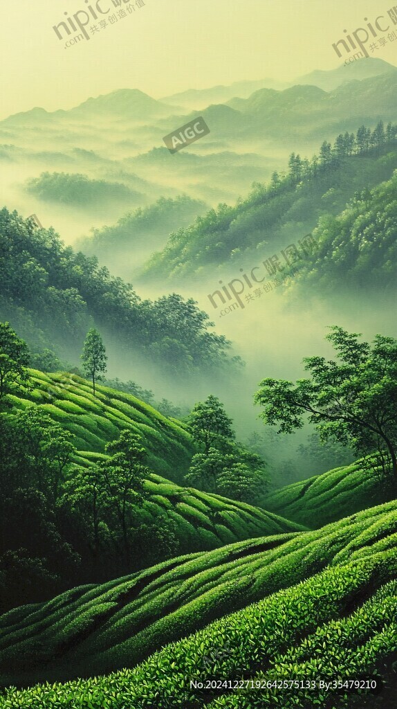 茶田豎構(gòu)圖