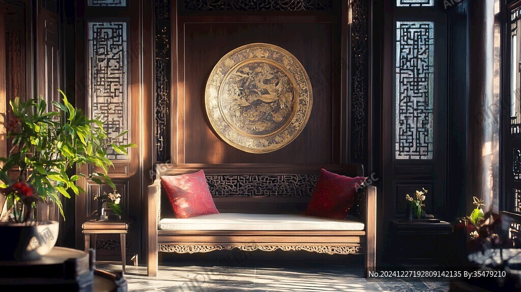 古宅客廳陳設(shè)