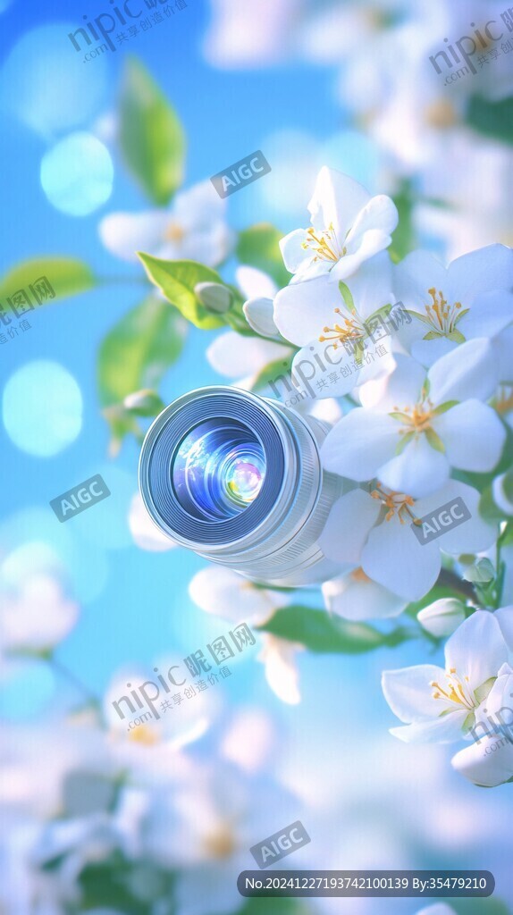 唯美梨花鮮花