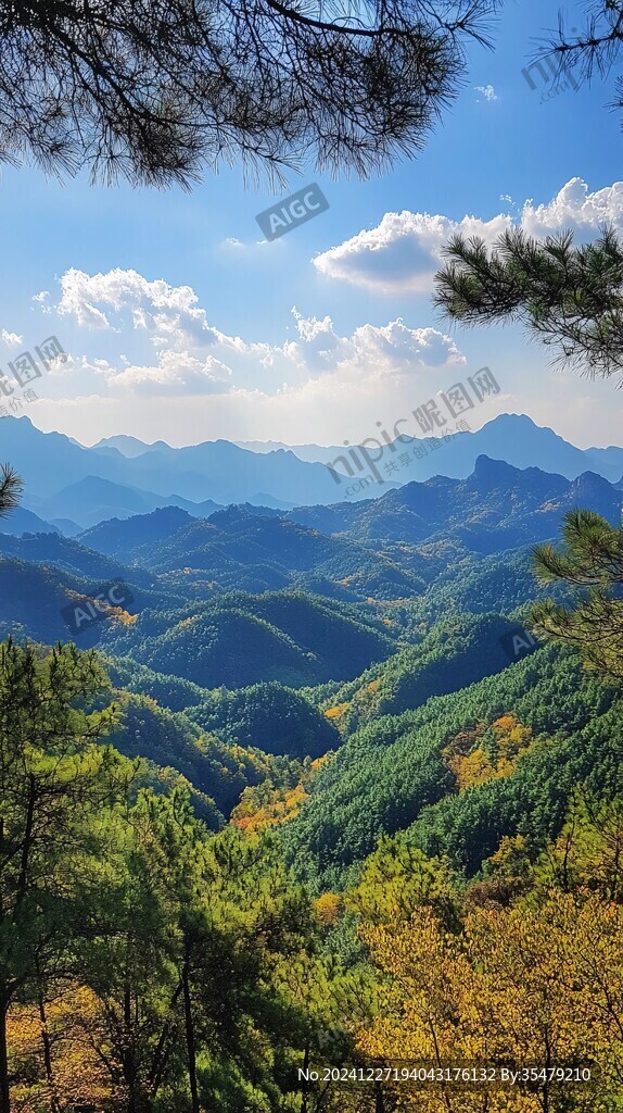 秋意大別山