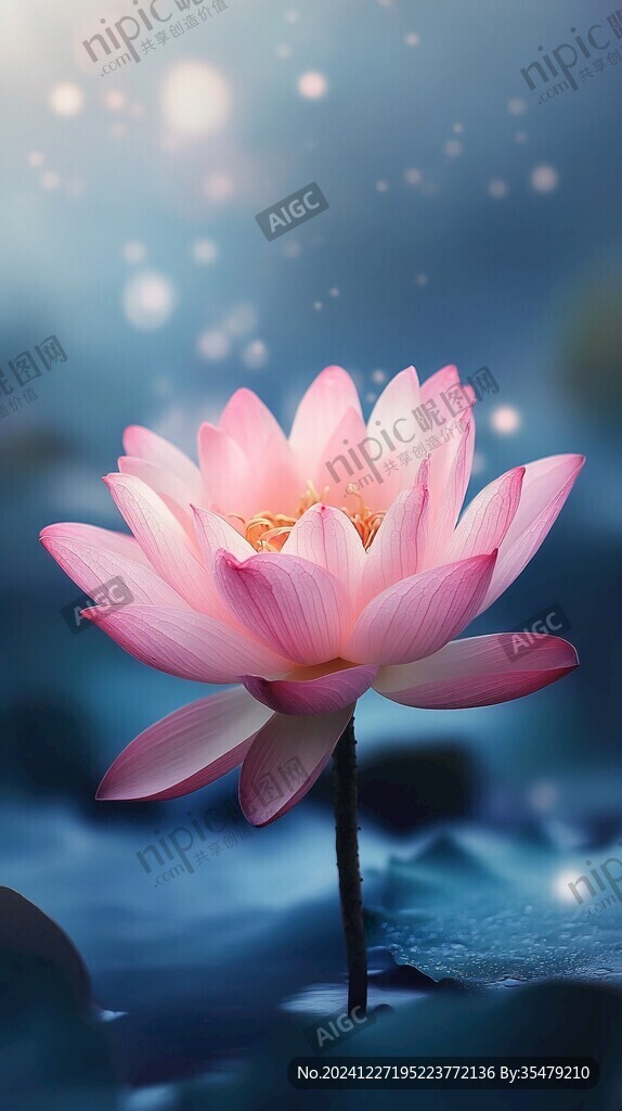 唯美荷花睡蓮花