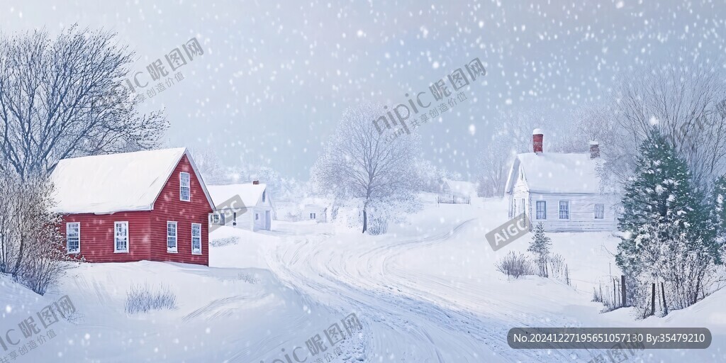 唯美浪漫雪景