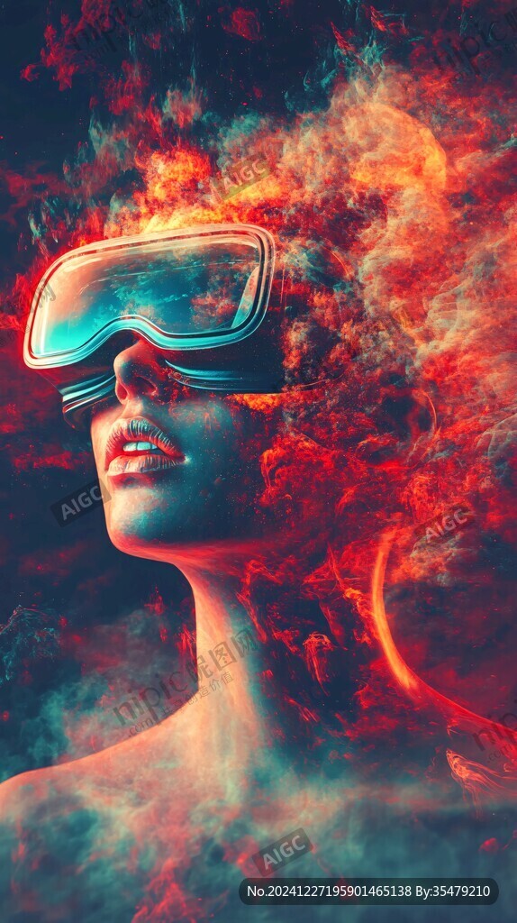 vr酷炫海報
