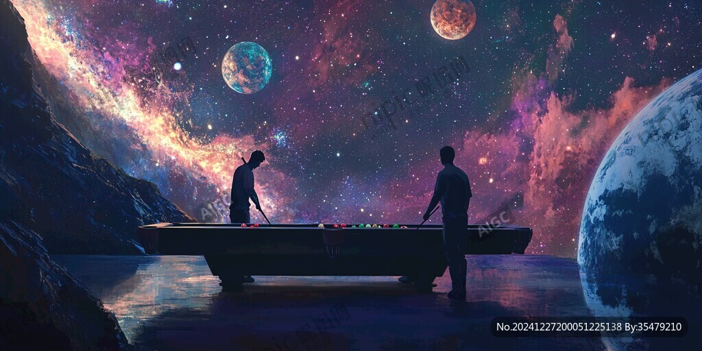 星月河幻想插畫(huà)