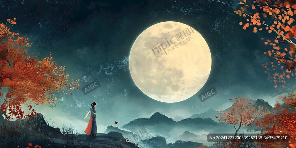 秋月情思