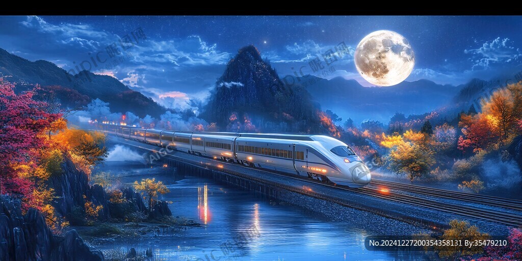 火車旅途風景