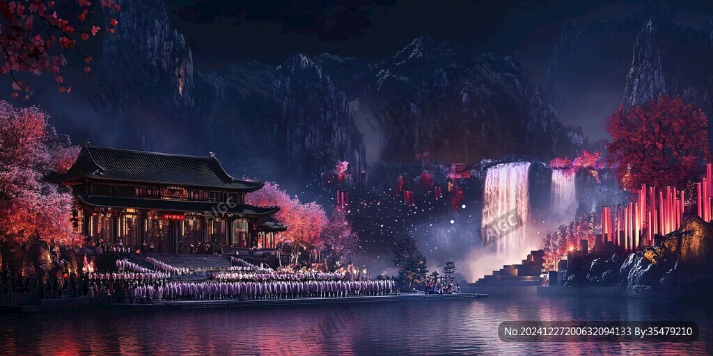 大型山水實景演出場所