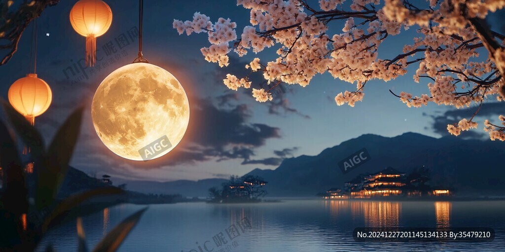 月圓花香