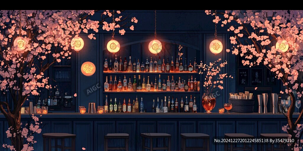 小酒館插畫